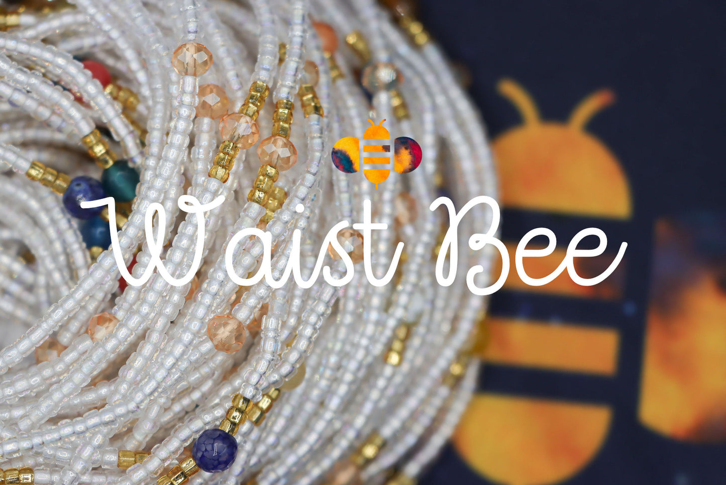 Clear Connection - iridescent clear and color beads