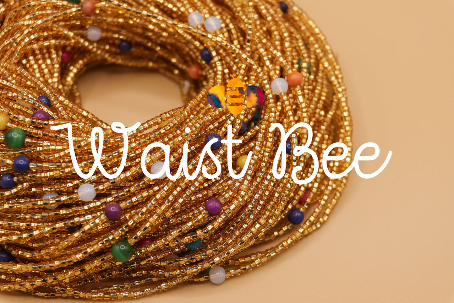 Gold Connection - Gold and color beads