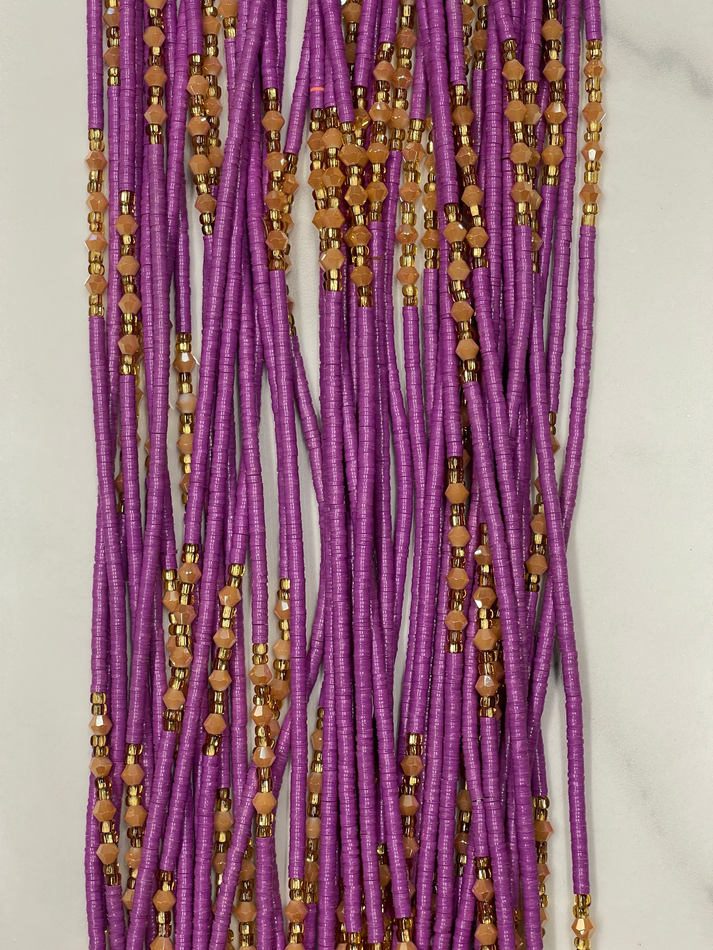 Purple Vinyl waistbead