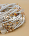WHITE AND VINYL WAISTBEAD