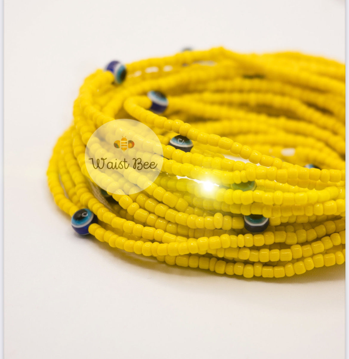 Crystal Collection Yellow evil eye protection